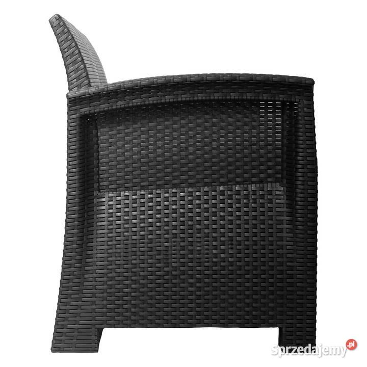 Zestaw mebli ogrodowych komplet technorattan Poznań