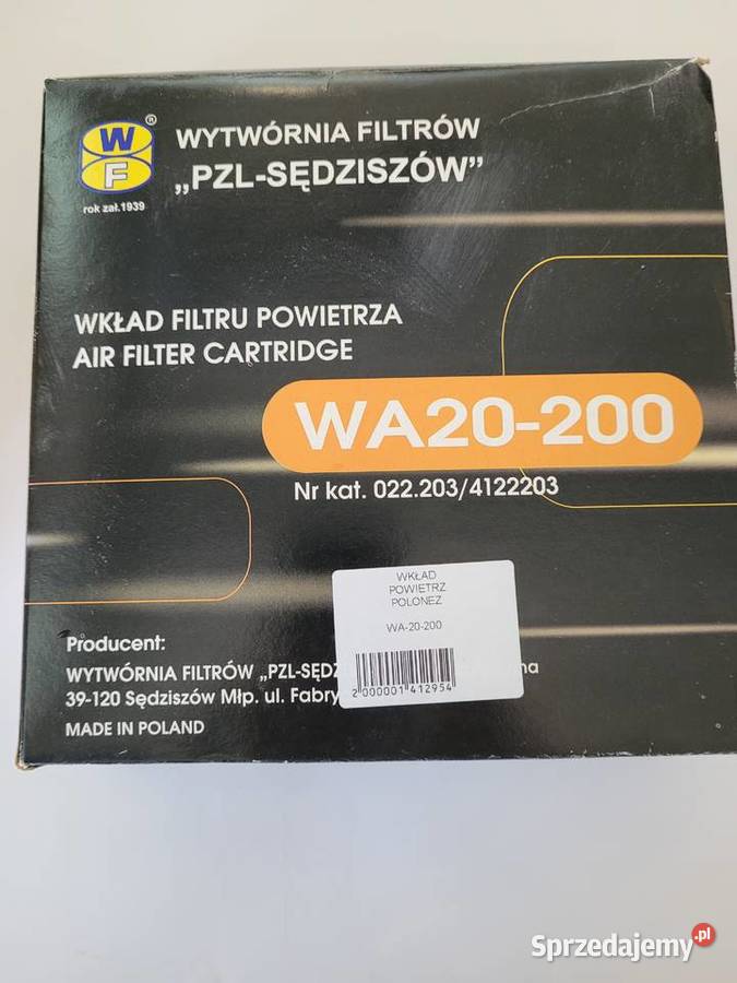 WKŁAD POWIETRZA POLONEZ Szczecin
