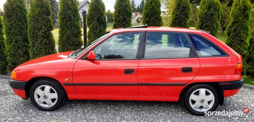 Opel Astra RARYTAS 95000 Klimatyzacja Szyberdach manualna małopolskie Kraków