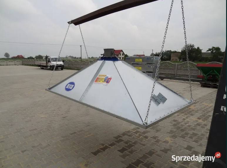 Okap przemysłowy ocynkowany 250x130x85 FVAT Buk