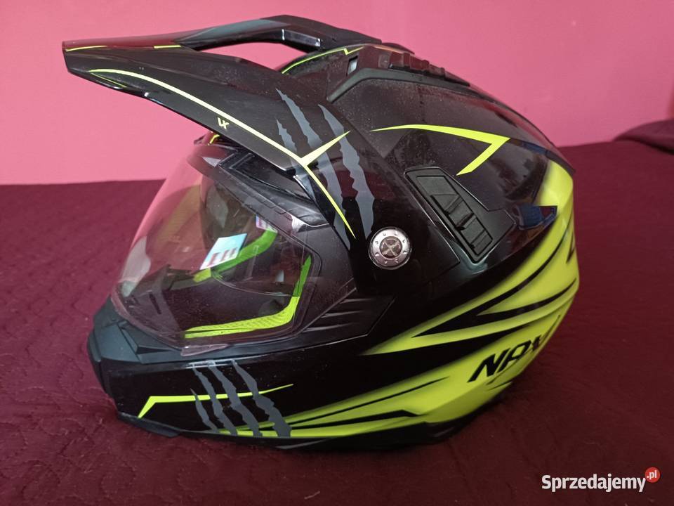 Kask motocyklowy crossenduro NAXA CO3NS Blenda