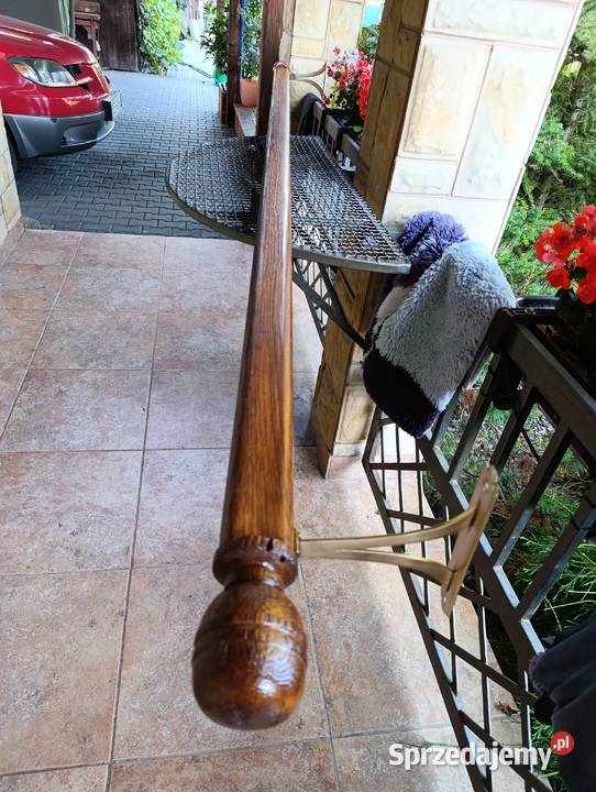 Karnisz dębowy stylowy Baryczka