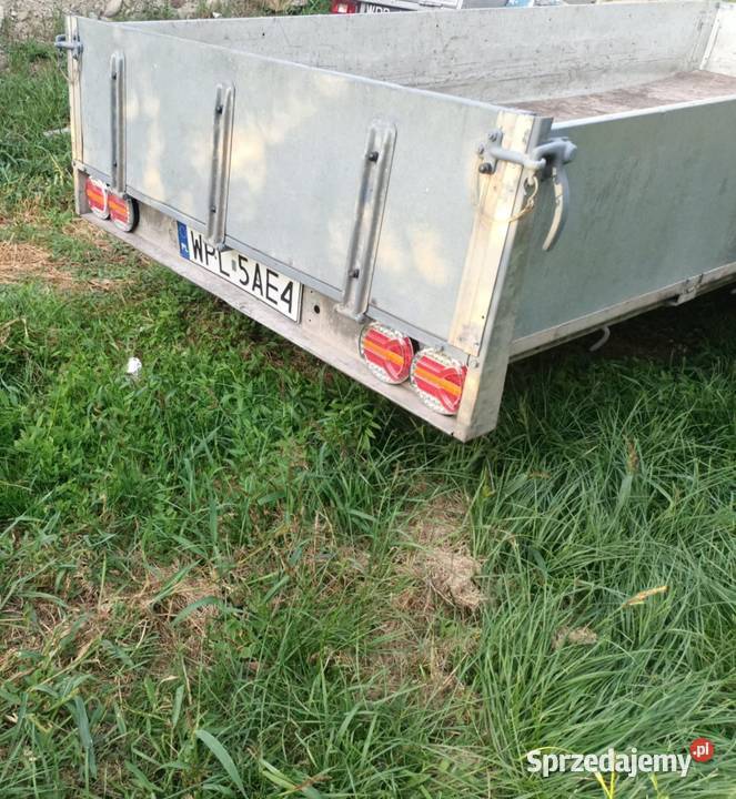 Przyczepa Dwuosiowa ANSSEMS MSX DMC 1500 na KAT Szeligi