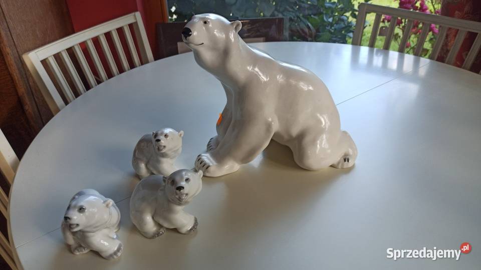 Małe
Figurka Niedźwiedź Syg Łomonosow Ta figurk Gdańsk