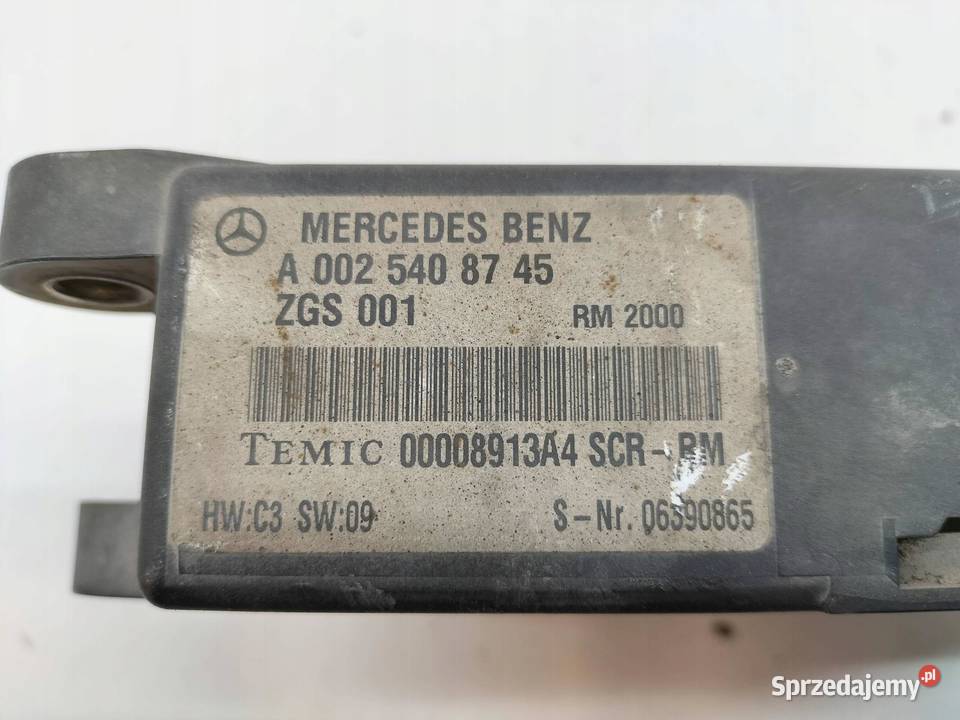 MODUŁ A0025408745 MercedesBenz ECONIC osobowe świętokrzyskie