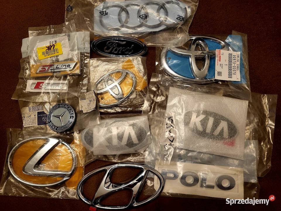 Oryginalny Emblemat Audi Sline OEM NOWY