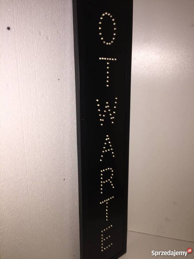 Neon szyld reklama diodowa 90x20 NOWA sprzedam