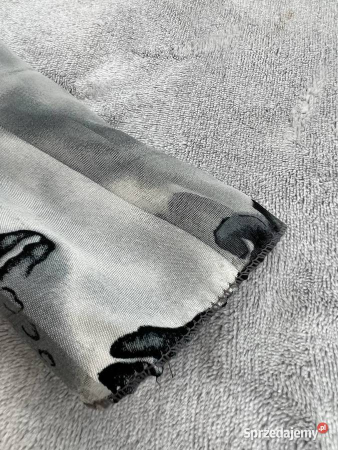 Chustka chusta apaszka szara HIT Dla kobiet Dodatki Jasło