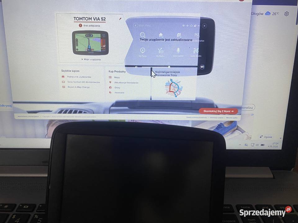 nawigacja Tomtom via 52 dożywotnie aktualizacje