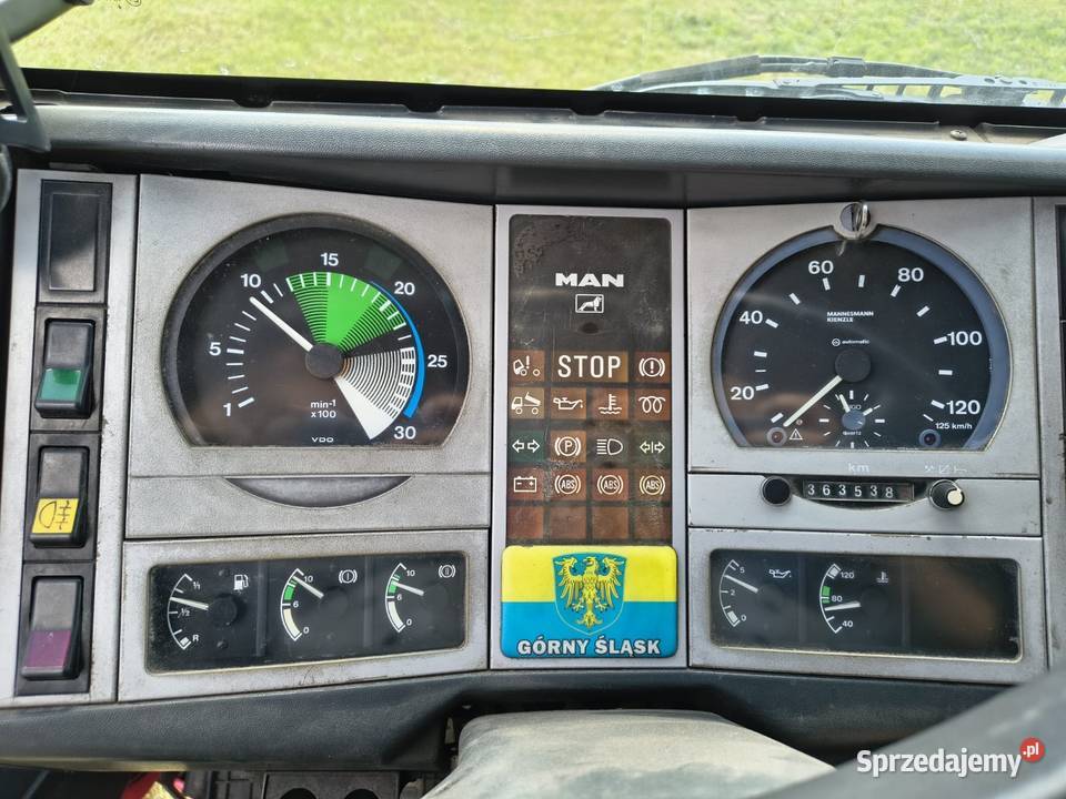Man 10163 L2000 wywrotka kiper hds żuraw Opole