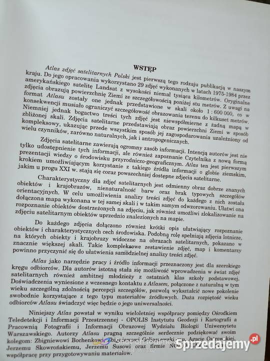 Atlas satelitarnych zdjęć Polski prezenty dzień przyroda, krajobrazy sprzedam