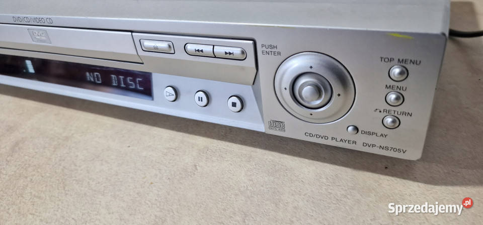 Odtwarzacz CD DVD Sony DVPNS705V DVP NS 705 V