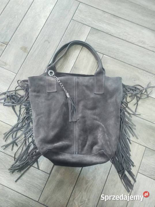 Laura Biaggi fashion italy duża torba shopper z Gliwice