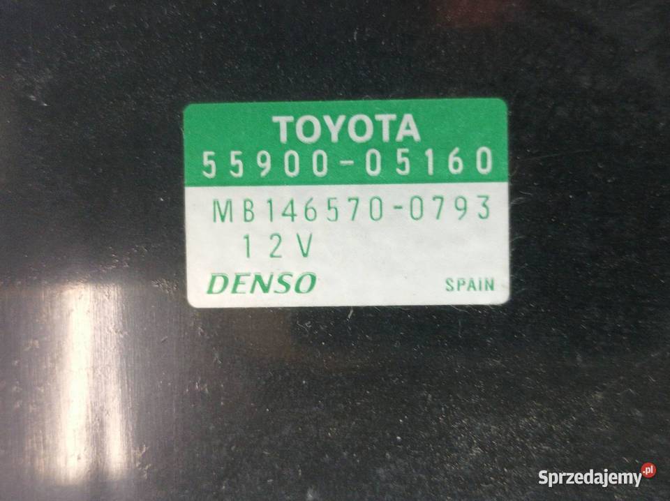 PANEL NAWIEWU 5590005160 MB1465700793 Toyota Panele sterowania, przełączniki