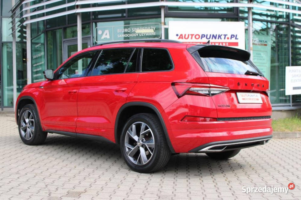 Skoda Kodiaq 2022r Gwarancja HAK Salon IWŁ ASO nieuszkodzony śląskie Chorzów