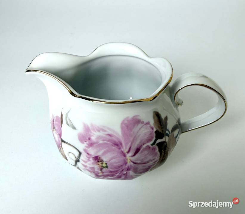 Pękaty mlecznik Ilmenau Porcelana NRD Motyw Kraków