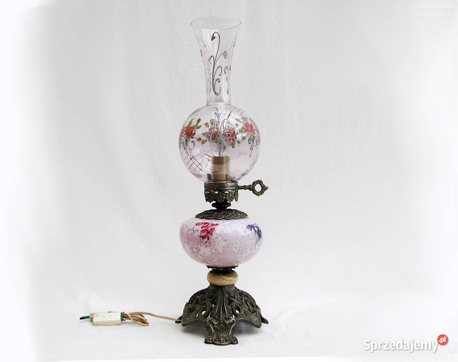 Lampa Ceramiczna Antyk lampka Szczecinek