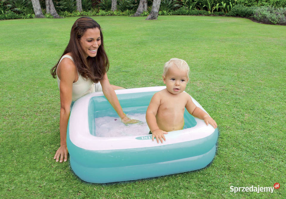Basen brodzik dzieci pompowany niebieski INTEX opolskie Smogorzów