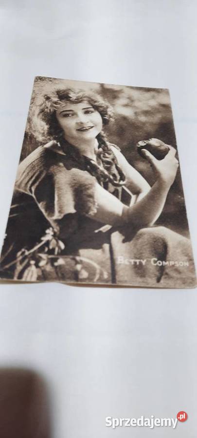pocztówka z aktorką Betty Compson Warszawa