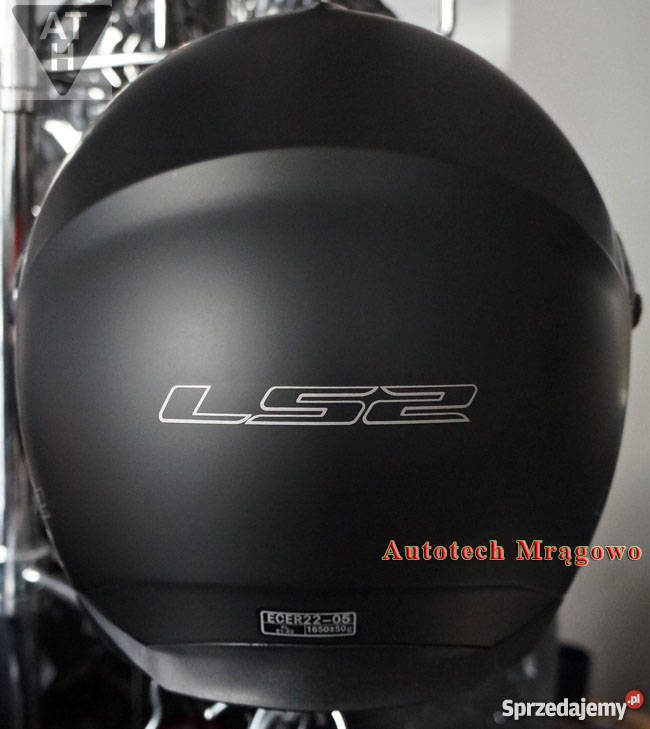 Kask SZCZĘKOWY LS2 STROBE SOLID Bledna czarny Mrągowo sprzedam