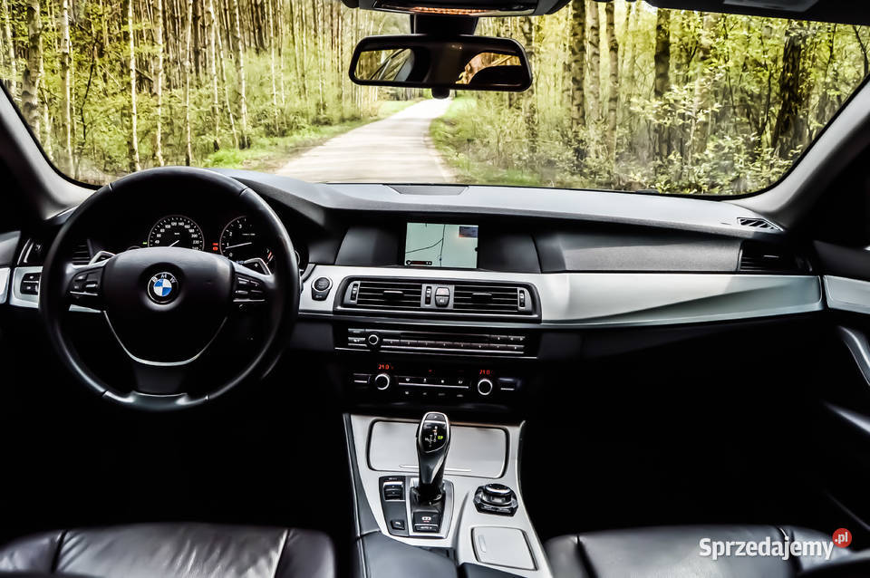 BMW Seria 5 F10 MPakiet skóry zadbany okazja elektryczne lusterka łódzkie Bełchatów