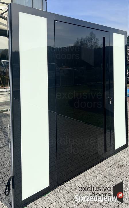 Szklane drzwi wejściowe na wymiar aluminium 1100cm Nowy Sącz