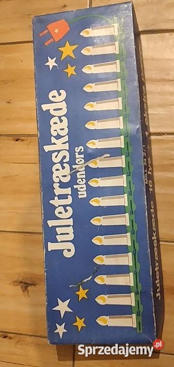 lampki choinkowe PRL Bukowno