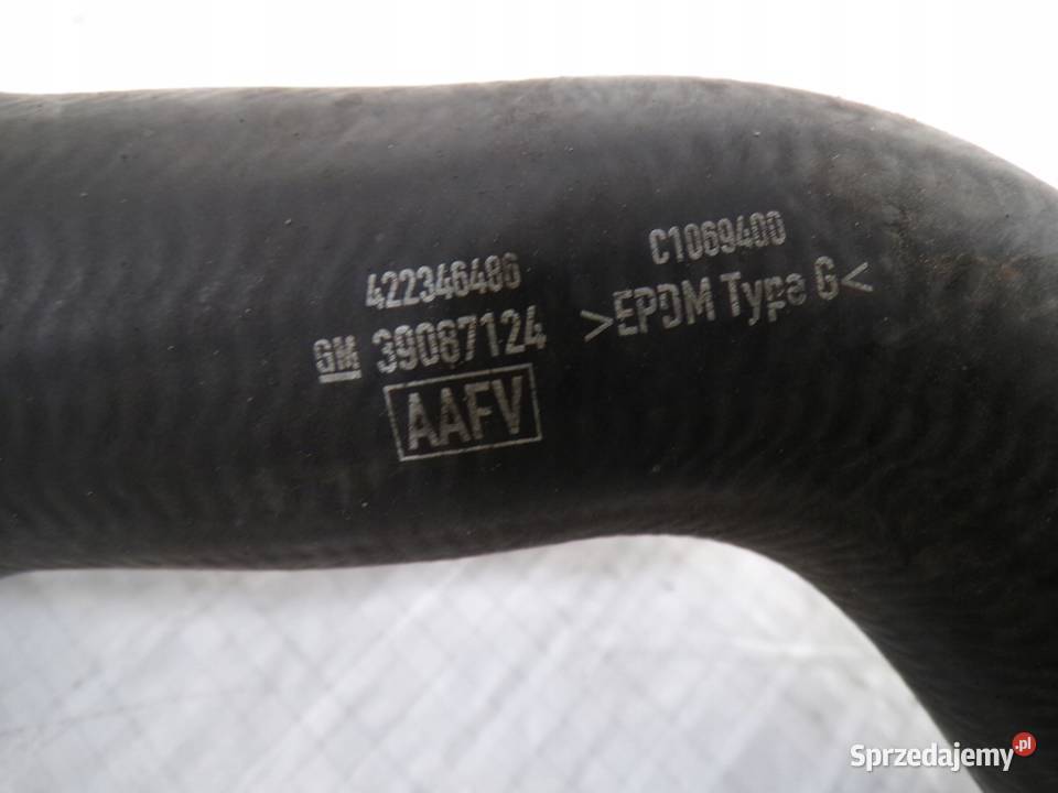 OPEL INSIGNIA B 16 CDTI PRZEWÓD WĄŻ WODY sprzedam
