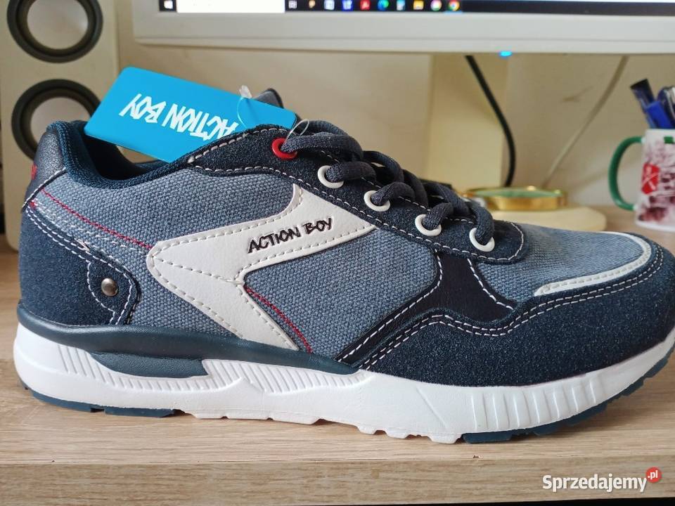 Buty Chłopięce Sportowe ACTION BOY r38 wkładka Mielec