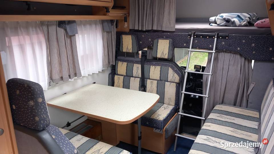 Fiat Ducato kamper wersja zimowa Burstner Kampery Gorzów Wielkopolski