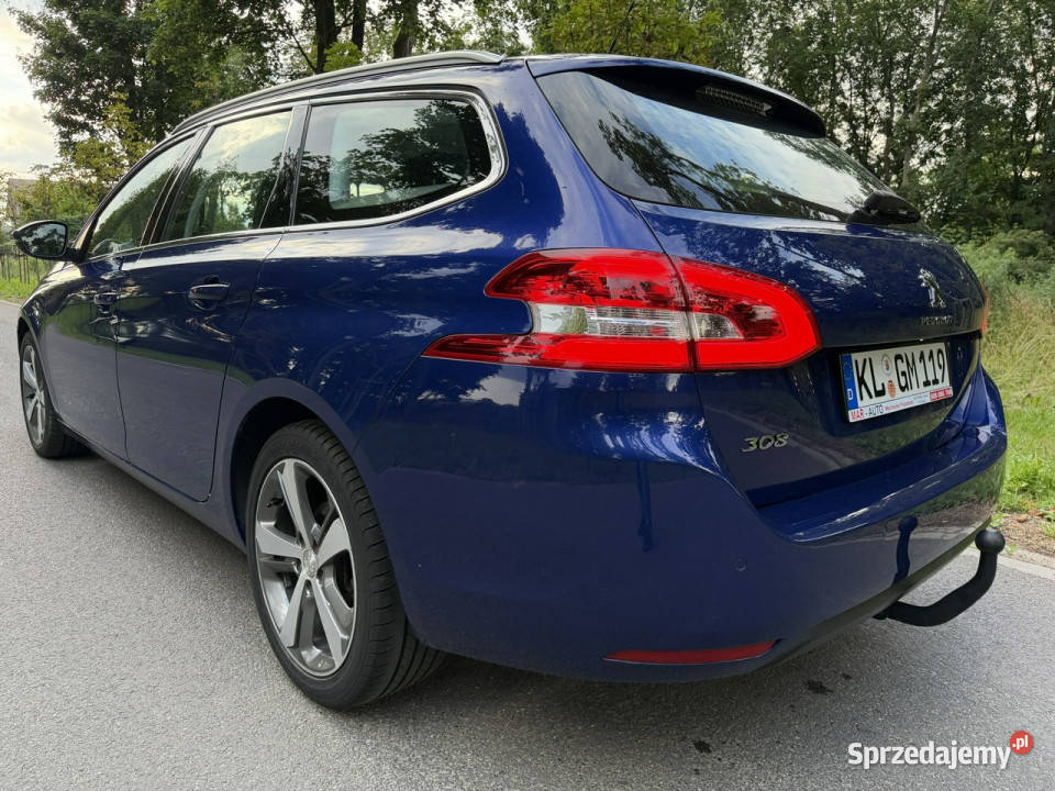 Peugeot 308 SW T9 Lift 20 HDi 150 Automat Navi światła do jazdy dziennej Józefkowo