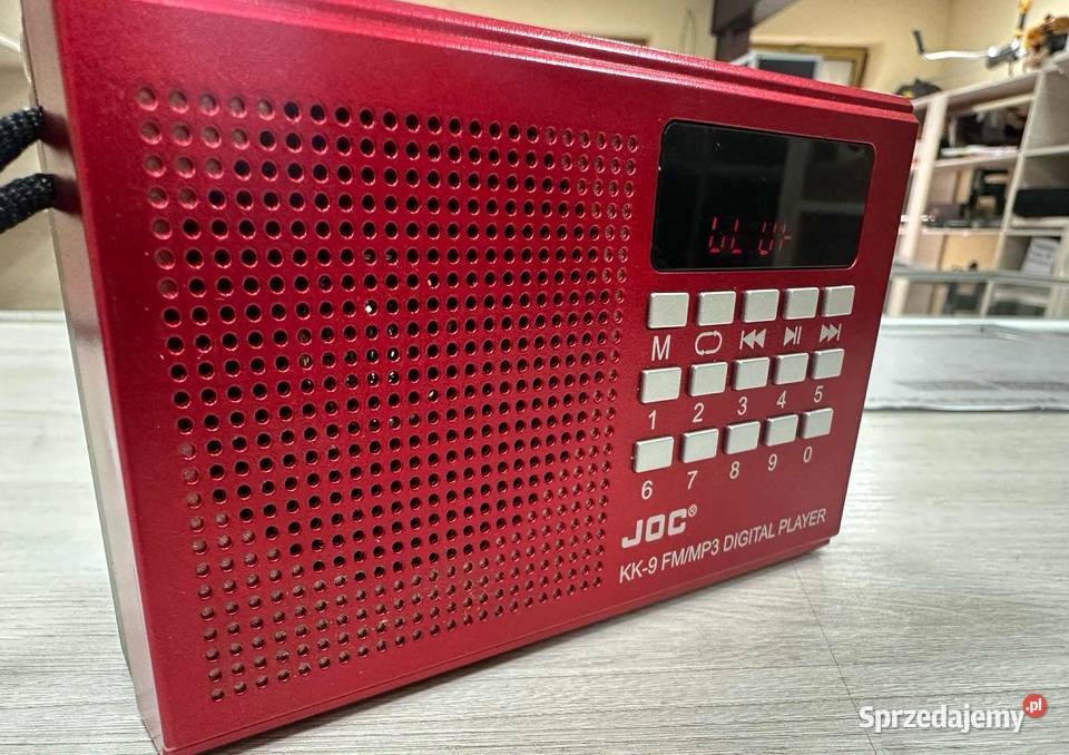 Radio Joc KK9 FMMP3 Digital Player Czerwone sprzedam