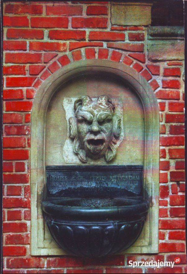 Kart Poczt Collegium UJ Maszkaron śląskie Gliwice sprzedam