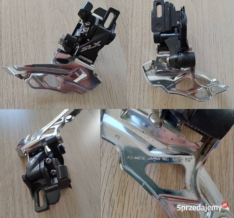 Przerzutka przednia SHIMANO SLX FDM676 3x10 mazowieckie Warszawa
