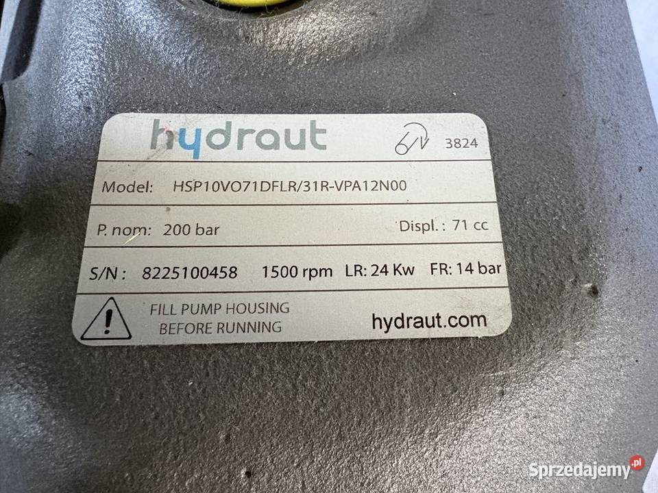 Hydraut HSP10VO71DFLR 31R VPA12N00 Hydraulic mazowieckie Warszawa