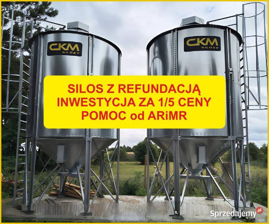 Silos z dotacją do 100 000 ARiMR silos lejowy Zielona Góra