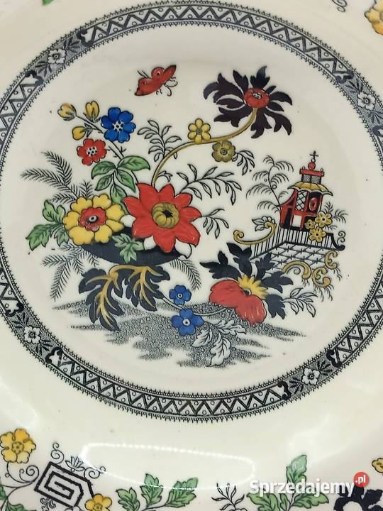 Talerz Coalport Canton Kings Ware