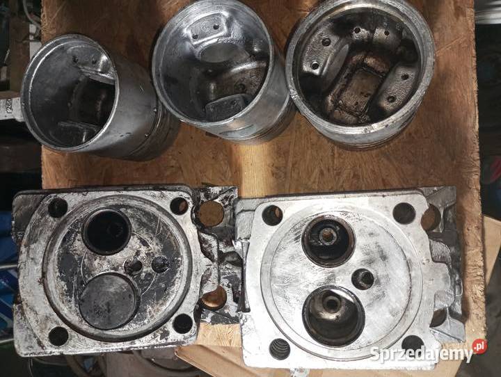 Głowica tłoki t25 Władimirec tłok głowice zsrr Legnica