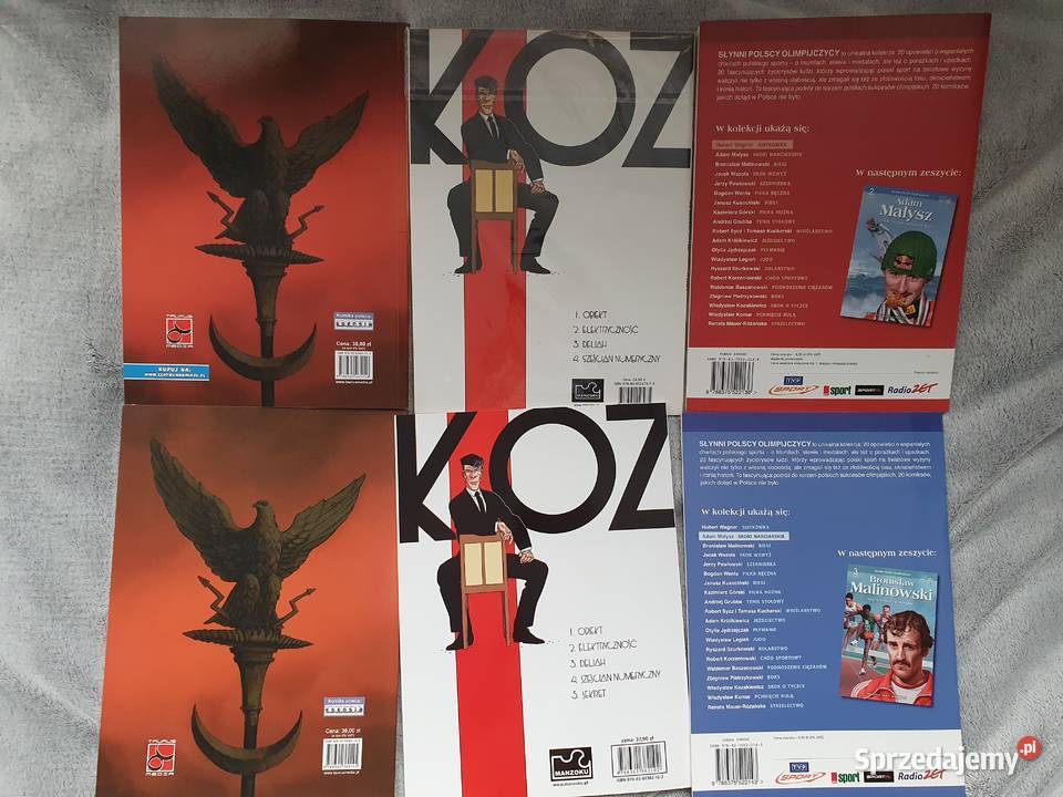 Zestaw 21 komiksów polskie wydania Gdynia