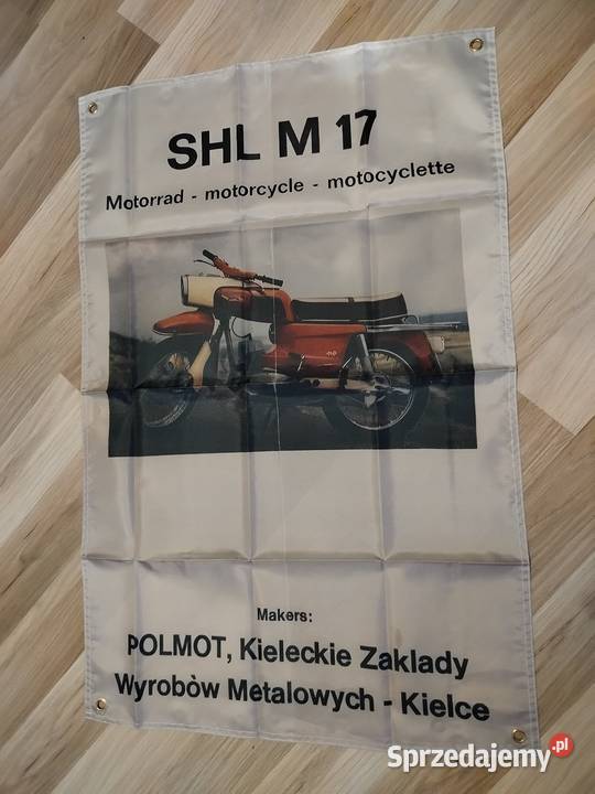Baner plakat materiałowy 90x60 SHL M11M17 Gniezno