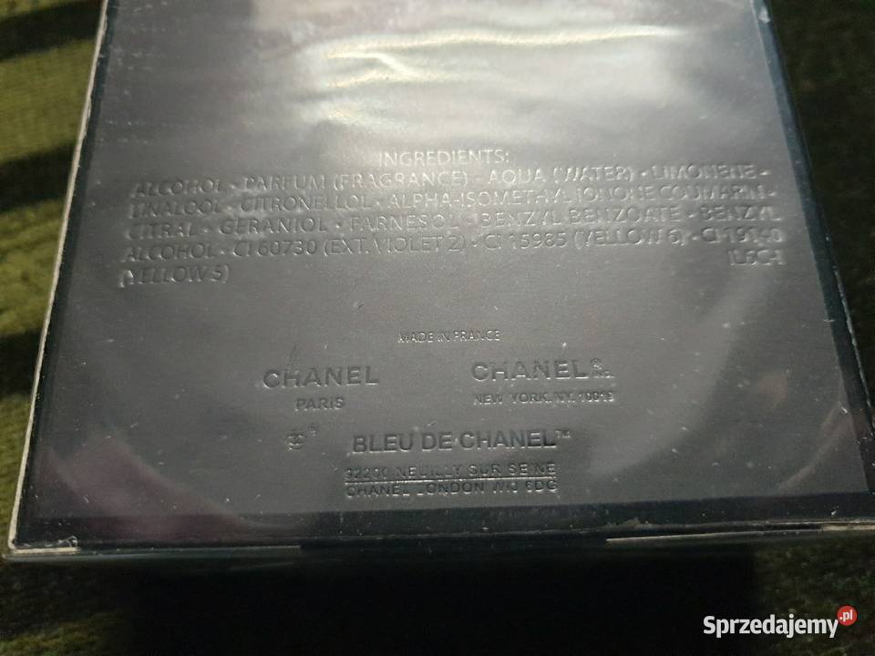 Chanel Bleu Parfum 100 ml Perfumy i wody