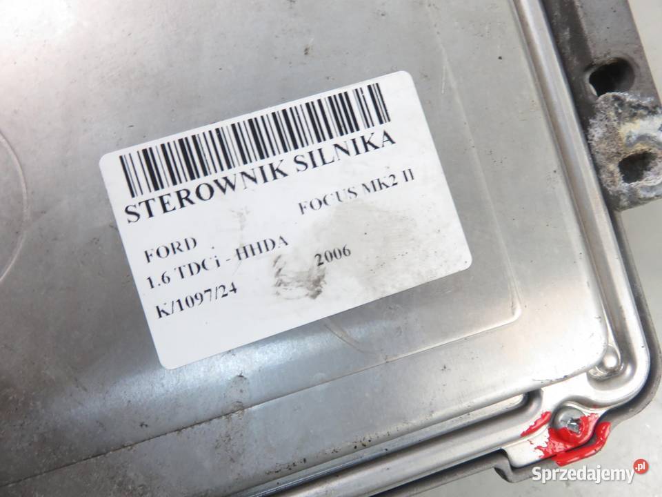 STEROWNIK FORD FOCUS MK2 II 16 TDCi