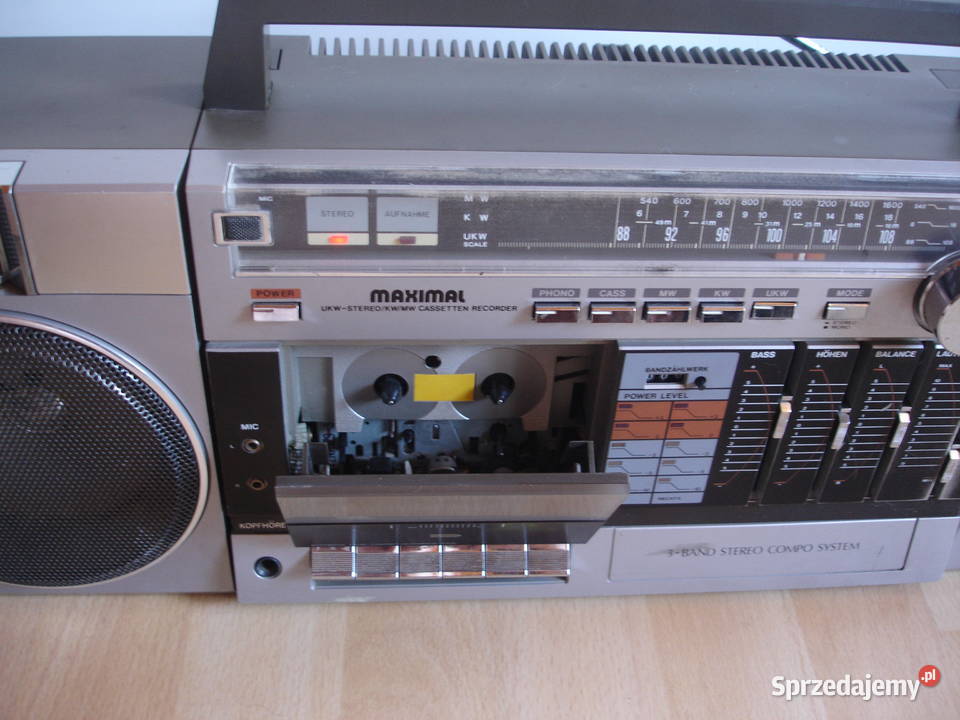 Radiomagnetofon MAXIMAL 3090 Radioodtwarzacze Zielona Góra