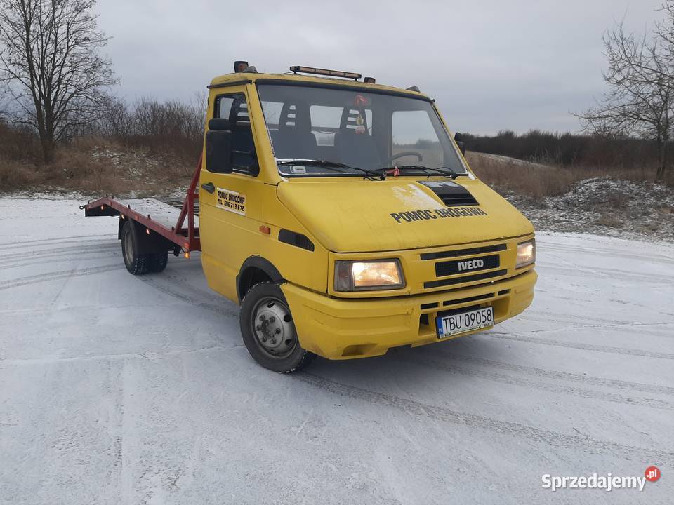 Autolaweta pomoc drogowa Iveco 3510 blizniak kat Rok produkcji 1995
