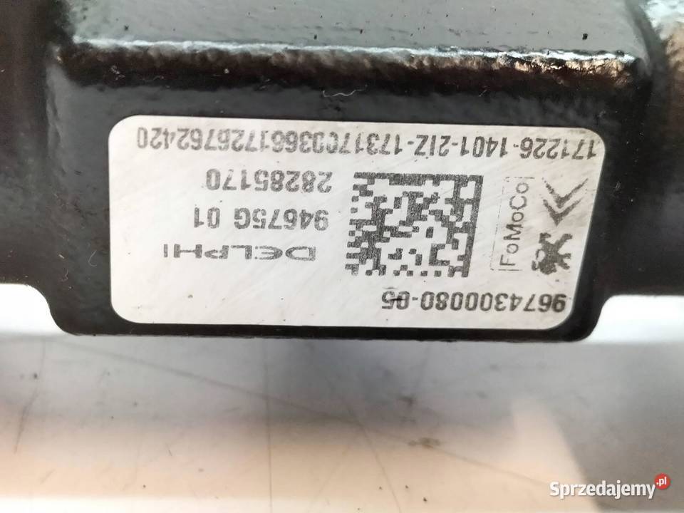LISTWA WTRYSKOWA 9674300080 20 D BLUE HDI Toyota świętokrzyskie