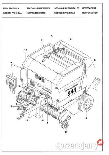 Holland 544BC 544TT 548 640 prasa katalog
