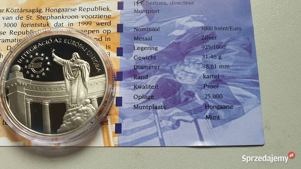 monety okolicznościowe 4 europa Numizmatyka sprzedam