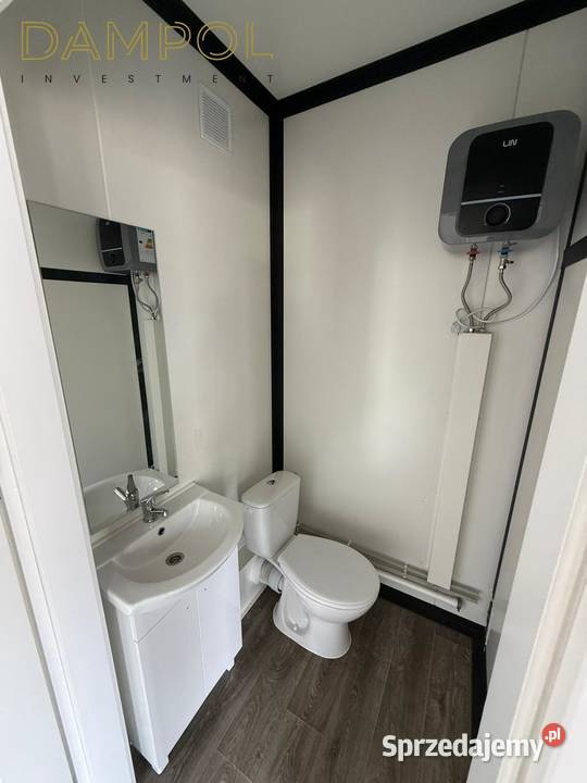 KontenerPawilon 600 300 nowoczesny kompletny Łódź sprzedam