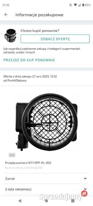 Przepływomierz NTY EPP002 podkarpackie Żeglce