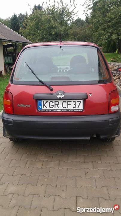 Nissan micra k11 10 Zarejestrowany w Polsce Micra Bobowa